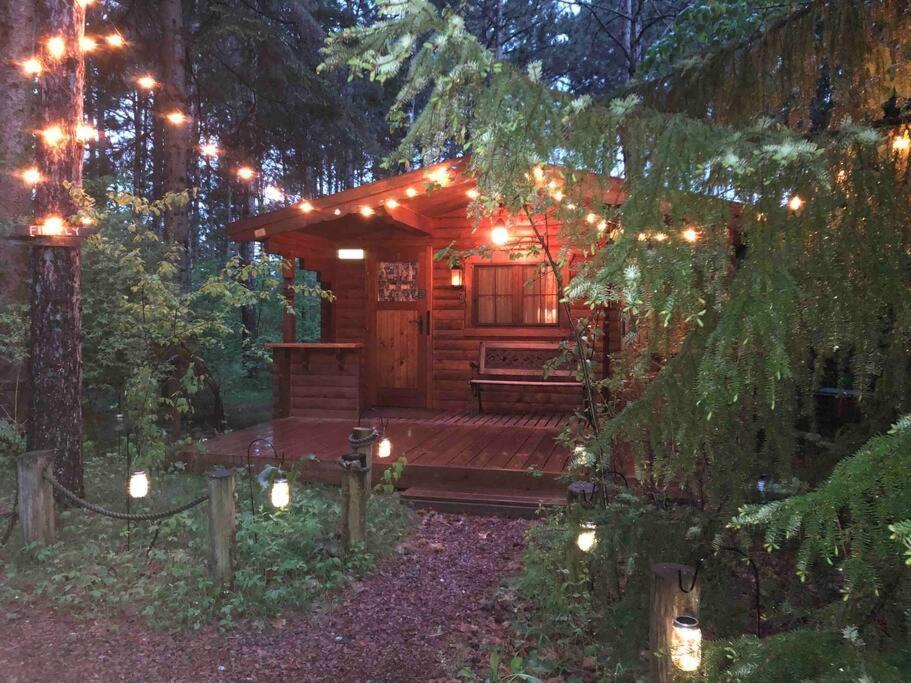 Fancy Fireflies Cabin Hayward Exterior foto