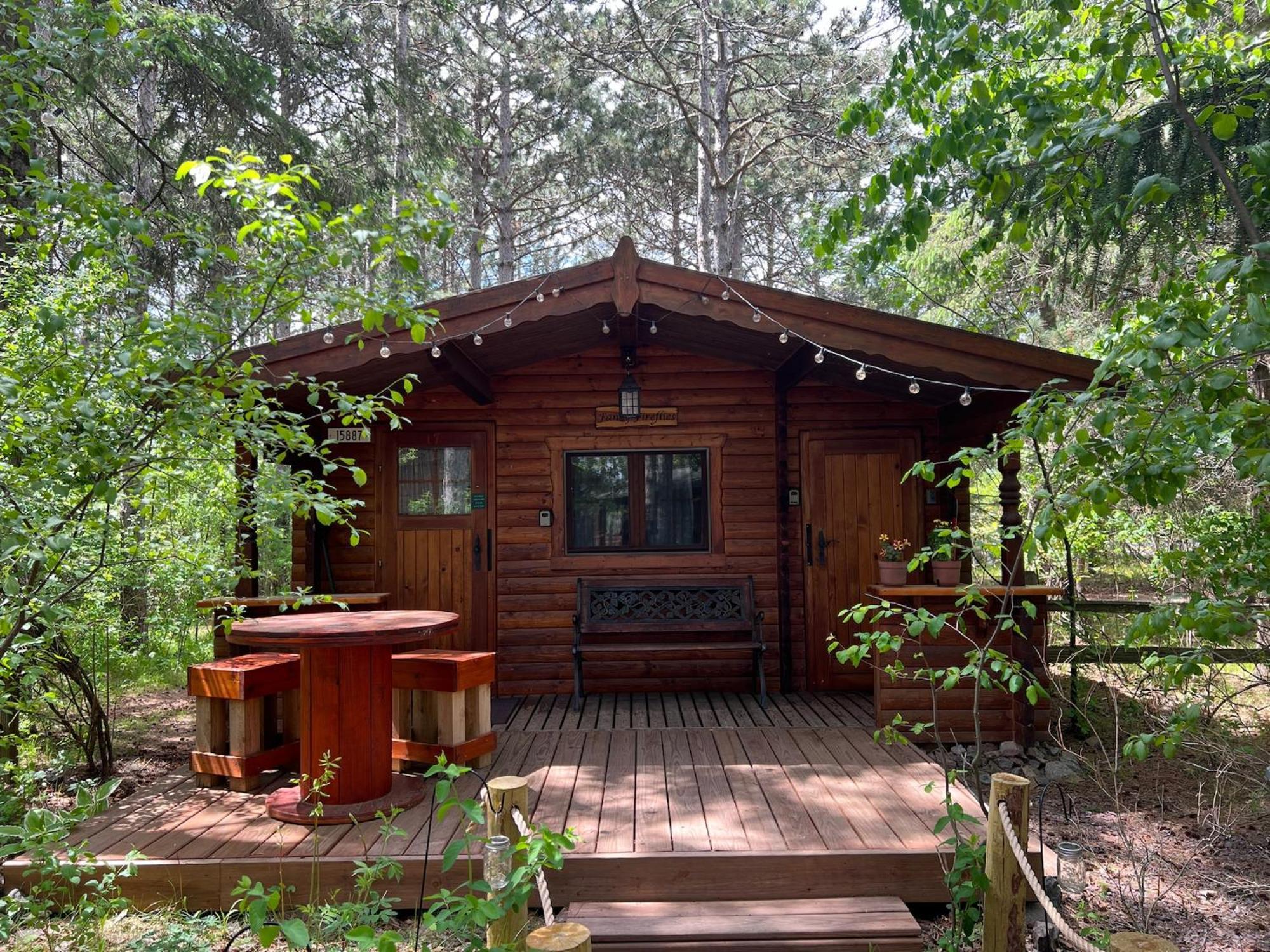 Fancy Fireflies Cabin Hayward Exterior foto